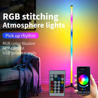 Helix RGB LED Corner Floor Lamp
